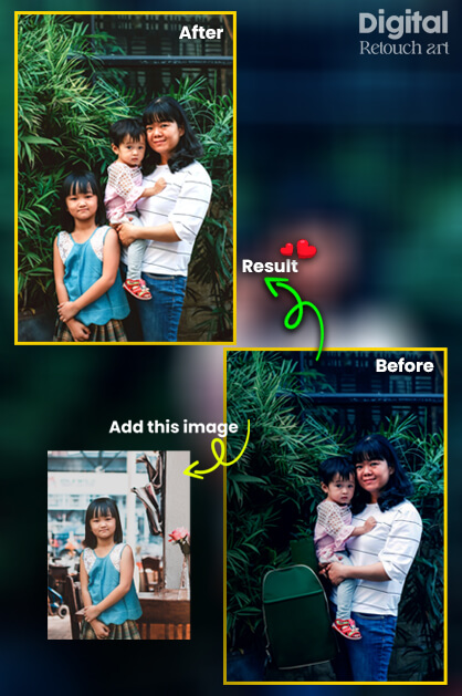 photo editing and photo manipulations digital retouch